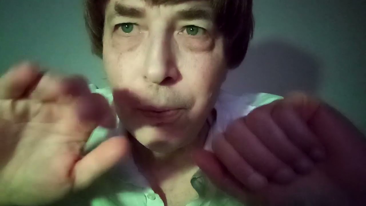 asmr inaudible mouthsounds plucking handmovements