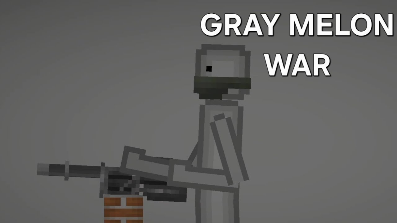 Banana and orange vs gray melon war