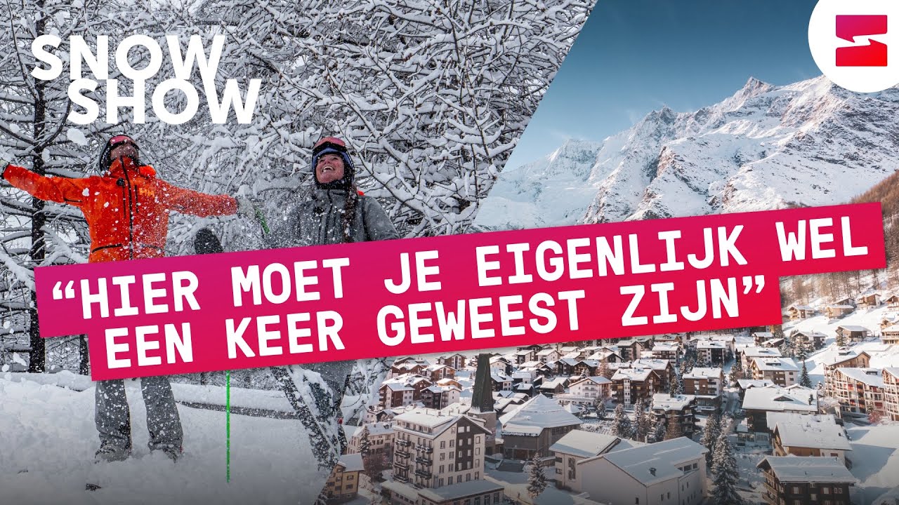 Veel sneeuw en avonturen in de parel van de Alpen: het Saastal - Snow Show (SE7 EP12)