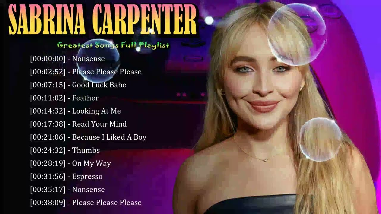 🎶 Sabrina Carpenter – Modern pop magic combining fun energy, empowerment, and storytelling 💎