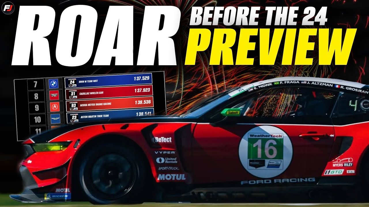 2026 Roar Before the 24 ПРЕДВАРИТЕЛЬНЫЙ ПРОСМОТР