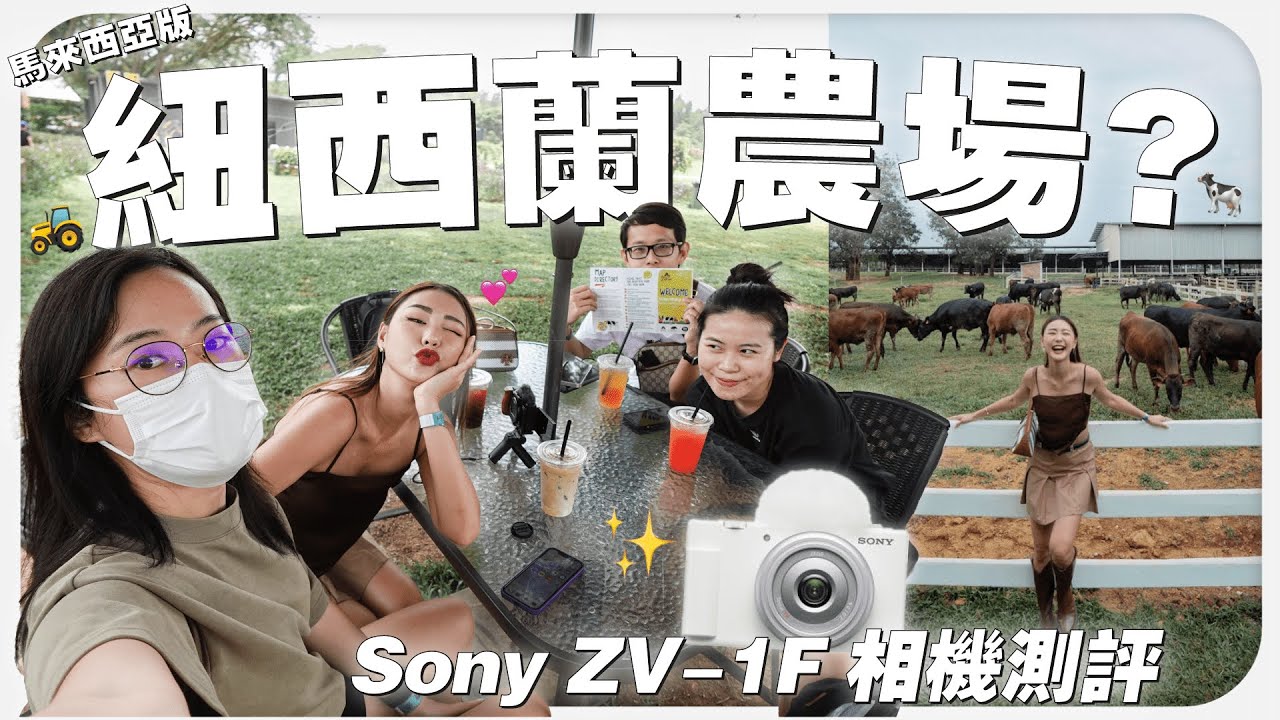 週末好去處 🌈  馬來西亞版紐西蘭農場 🐄 Sony 新推出的相機 ZV-1F 🤩 📷 | MAYHO 【 美好的一天 】