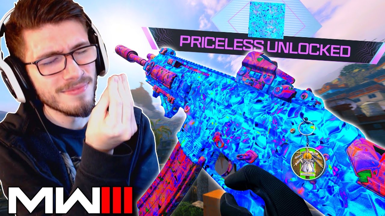I UNLOCKED PRICELESS CAMO IN MW3 and it's.. 👀