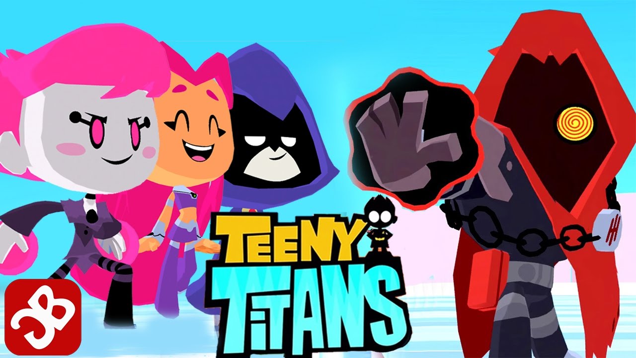 Teeny Titans - Girls Night Out VS The Hooded Hood - iOS / Android - Gameplay Video