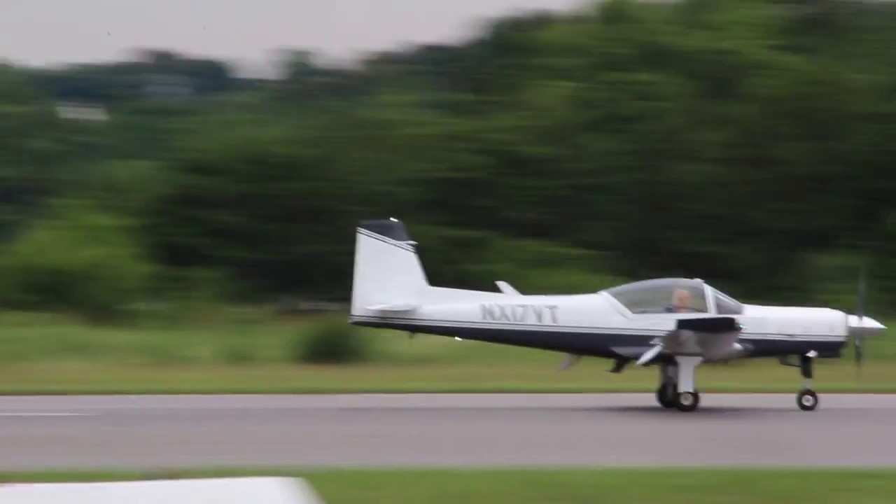 Valmet Redigo Landing at Hickory Regional  (6-25-17)