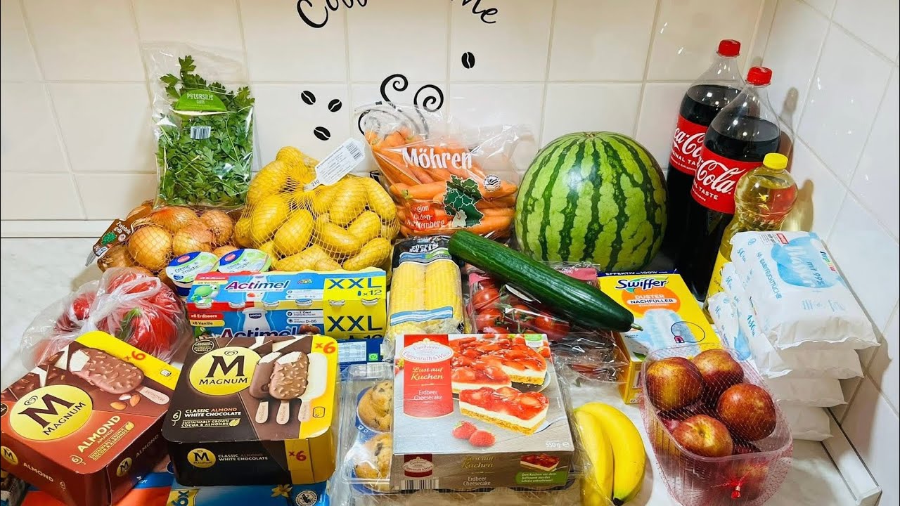 Cumpărături alimentare Lidl Germania + prețuri