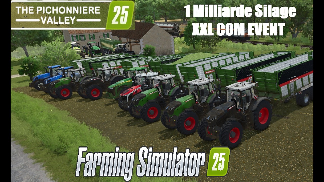 LS25 Das Pichonnière-Tal  I 1 Milliarde Silage I XXL Com Event #039         #ls25 #fs25