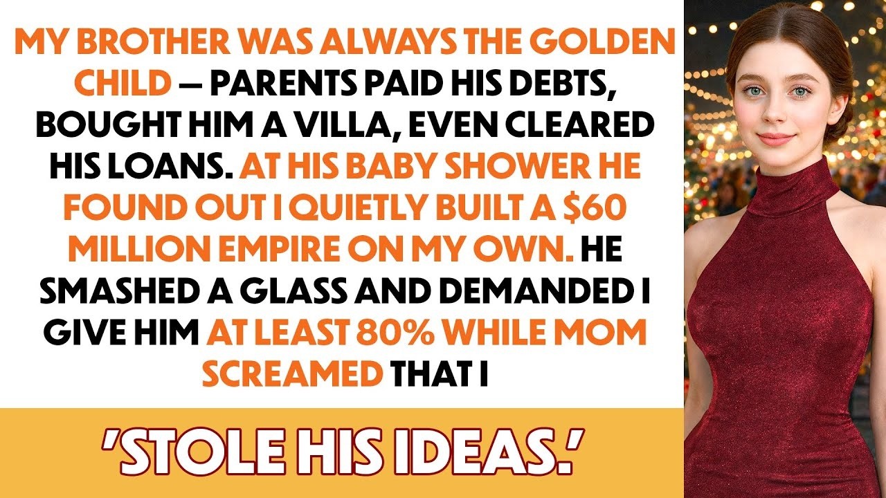 The sound of shattering glass was the only thing loud enough to cut through the silence. My brother