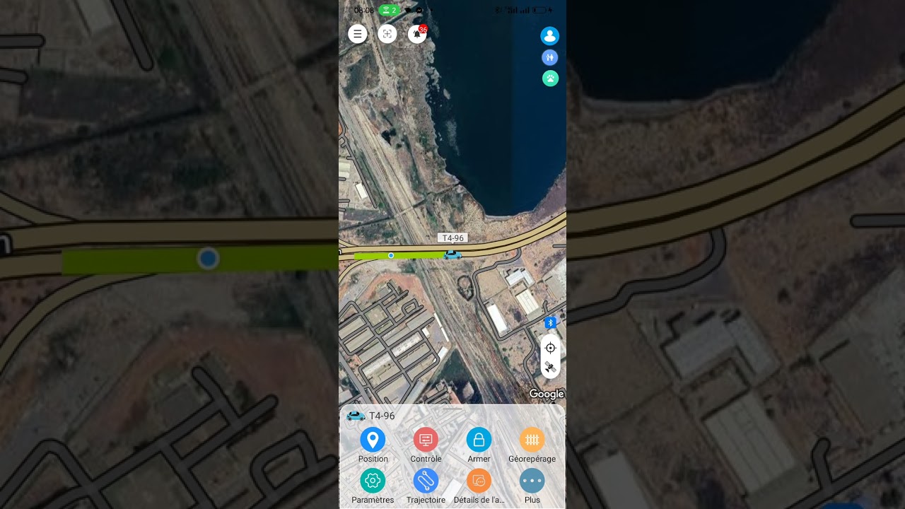 GPS tracker ALGÉRIE déplacement 58 wilayas