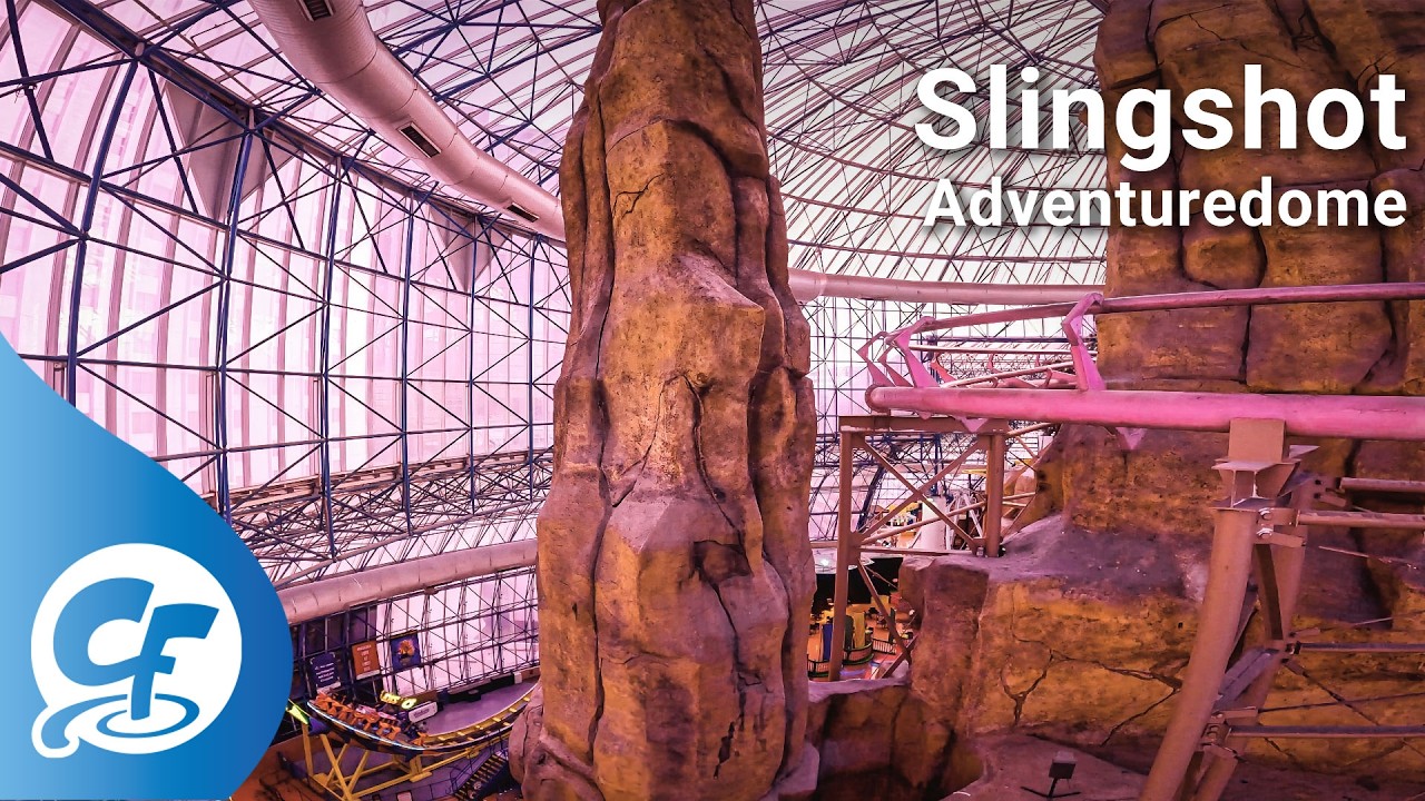 Slingshot on-ride 5K POV @60fps Adventuredome