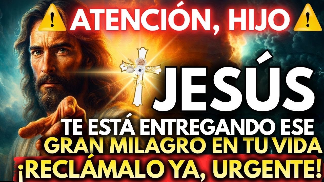 ✨ JESÚS DICE: TU GRAN MILAGRO YA FUE ENTREGADO — ¡RECLÁMALO YA