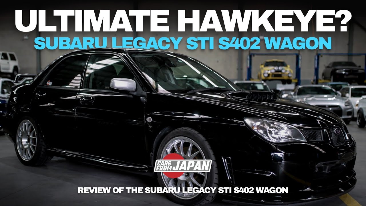 Subaru Legacy STI S402 Wagon - Rare, Fast and Practical. Limited Build Numbers...