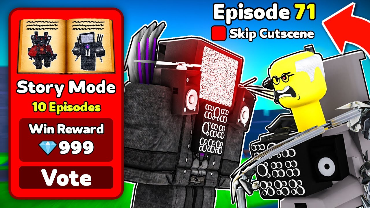 Toilet Tower Defense STORY MODE!
