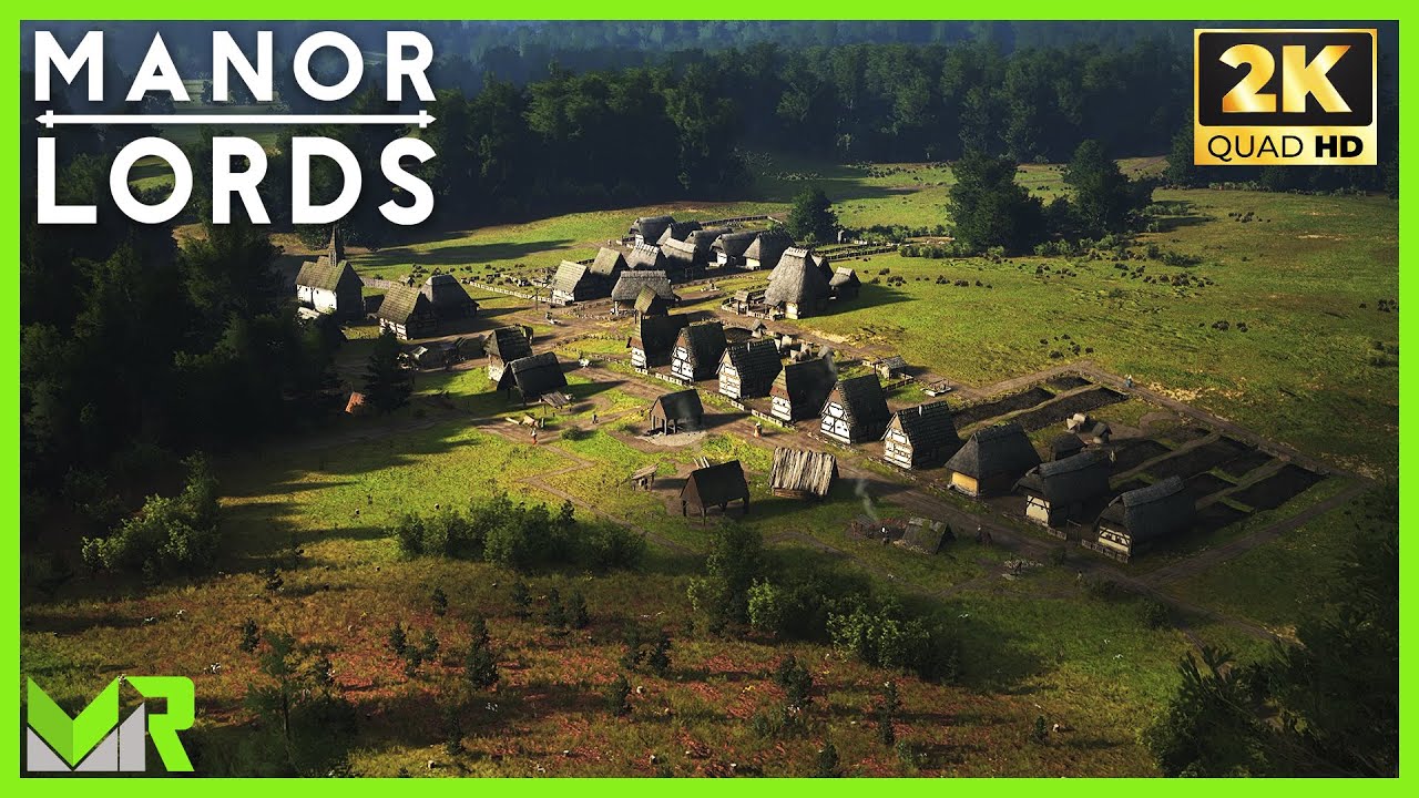 Learning to play | Manor Lords | Year 1 Gameplay - No Commentary