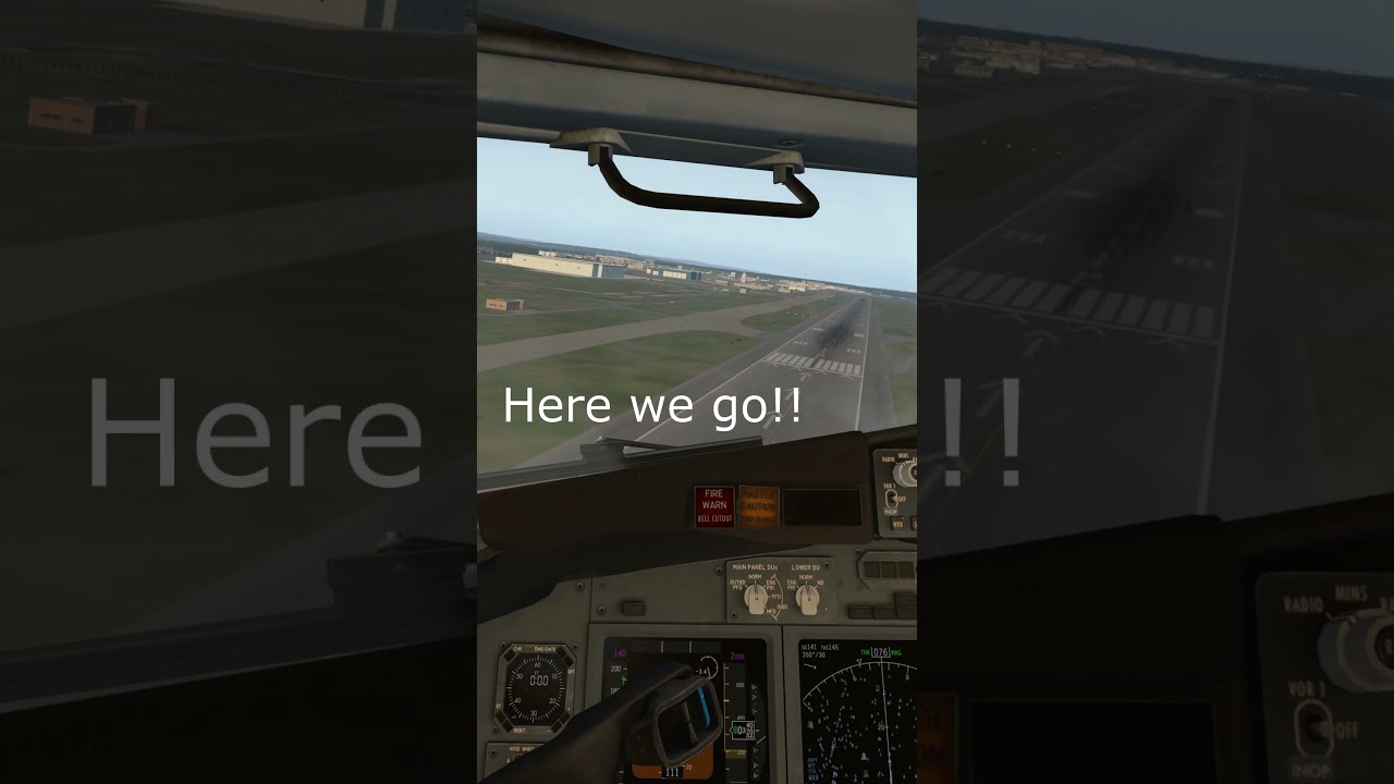 X Plane 11| Scary crosswind landing attempt in Gatwick airport