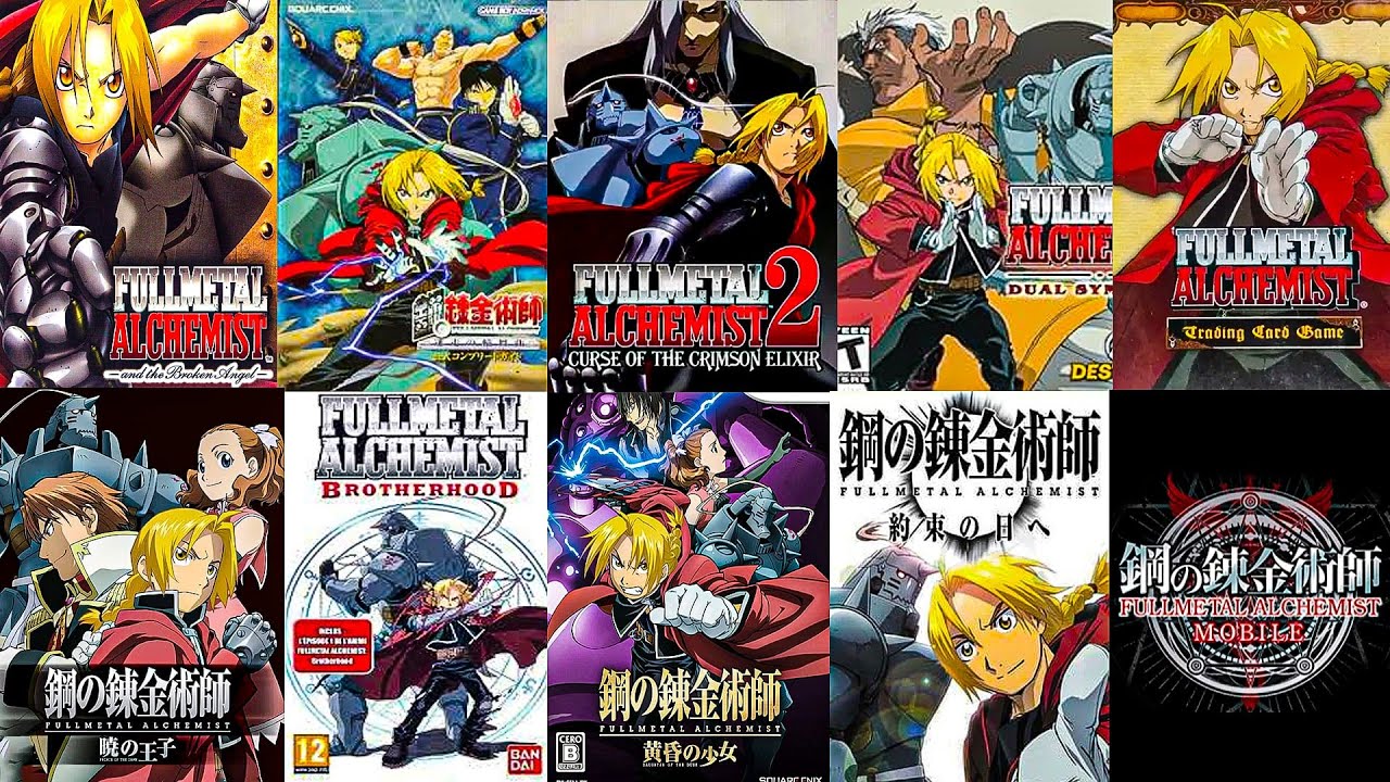 The Evolution of FULLMETAL ALCHEMIST Games (2003-2021)
