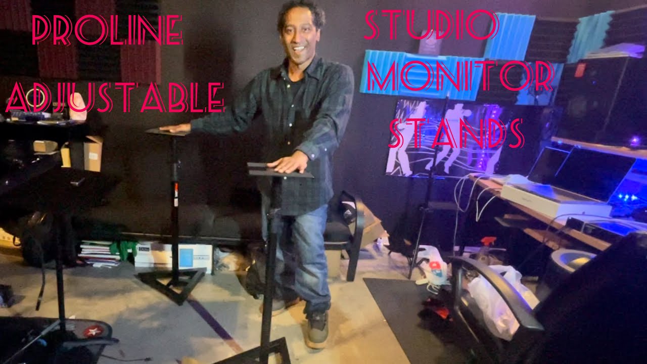 Proline Adjustable Studio Monitor Setup