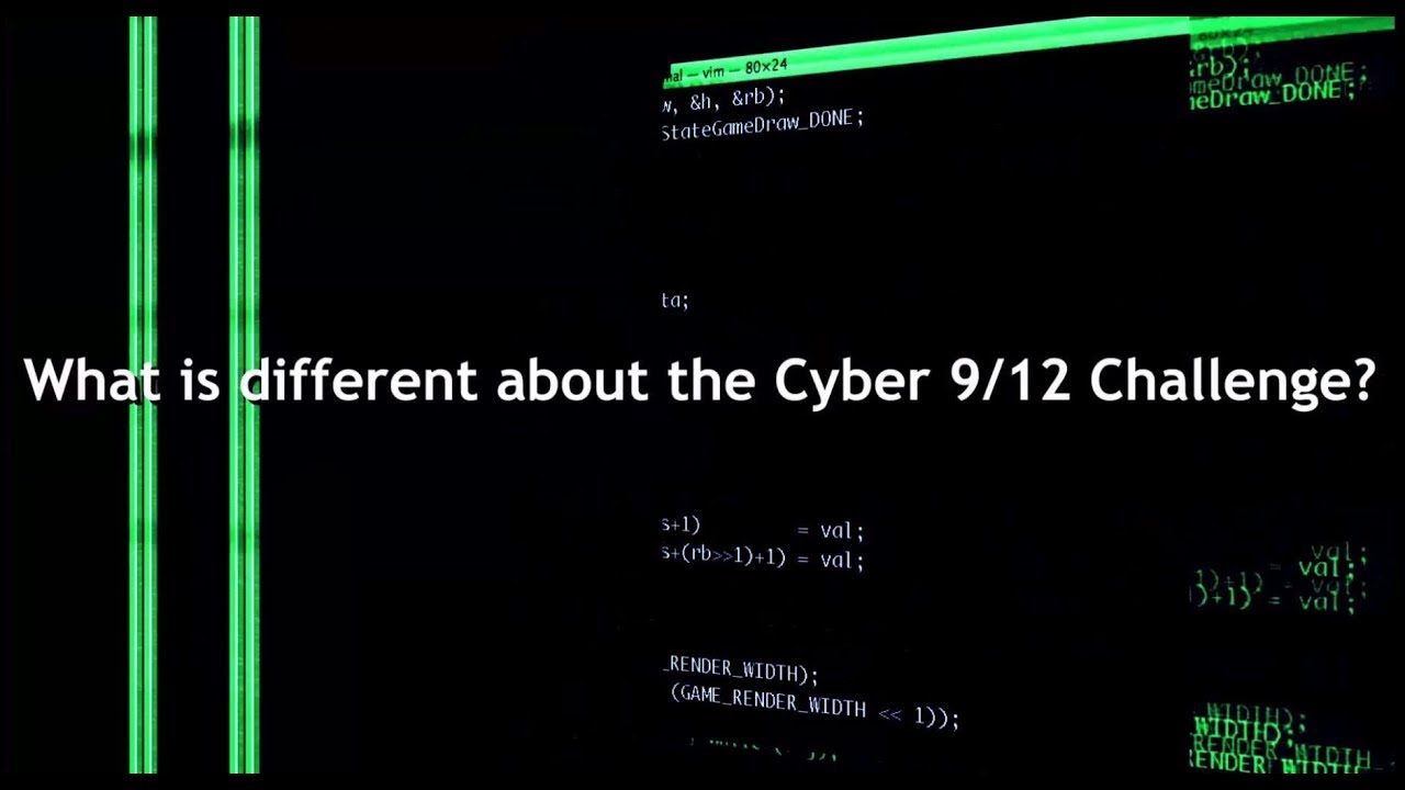 GCSP: Why is the Cyber 9/12 Student Challenge different?