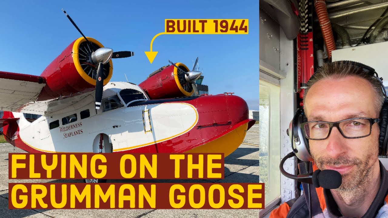 Grumman Goose 1944 года – полет на этой удивительной летающей лодке