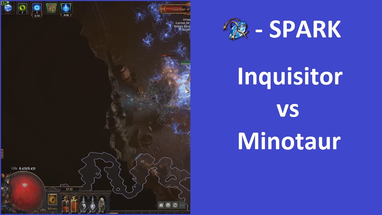 3.11 PoE Spark Inquisitor vs Minotaur