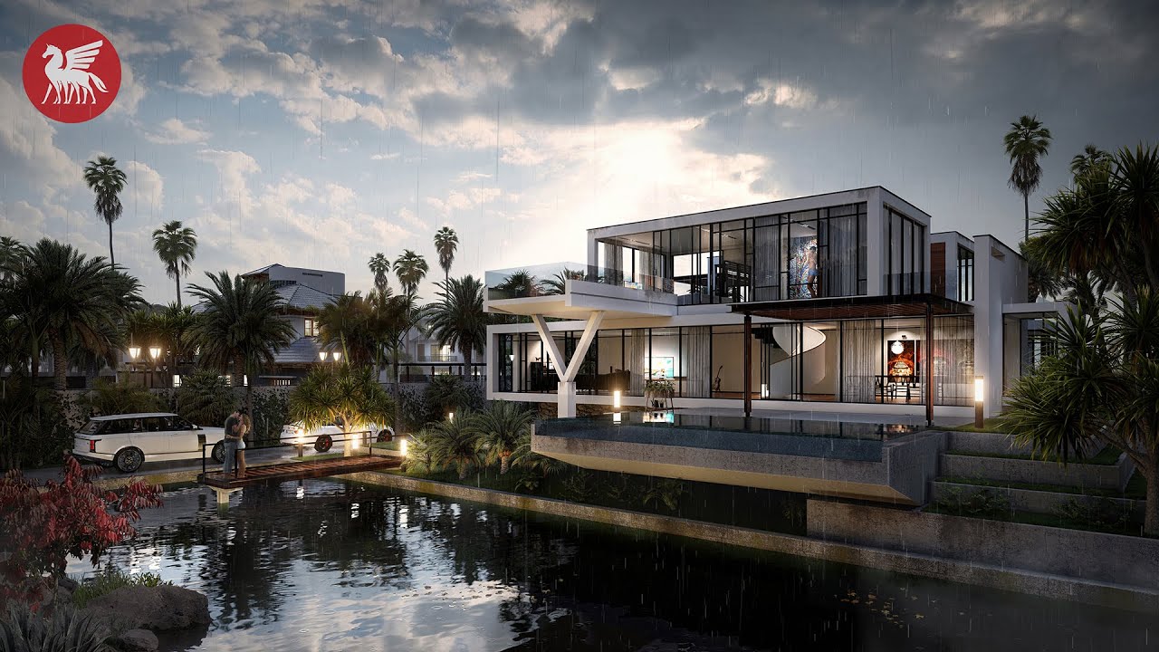 ODIN Architects Interior collection with LG Cinebeam 4k hu85la  (Lumion animation)