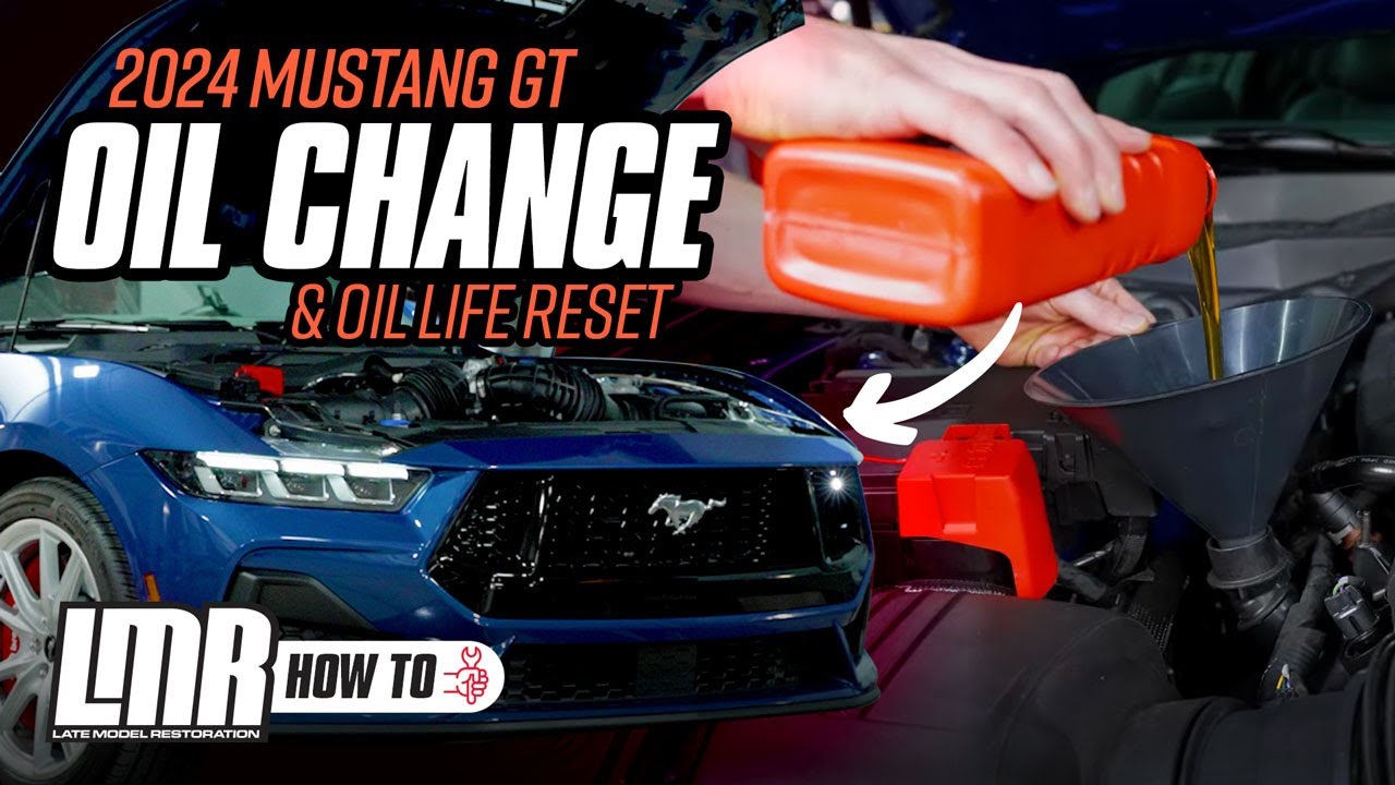2024-2026 S650 Mustang GT & Dark Horse Gen 4 5.0L Coyote: Oil Change & Oil Life Reset - Full Process