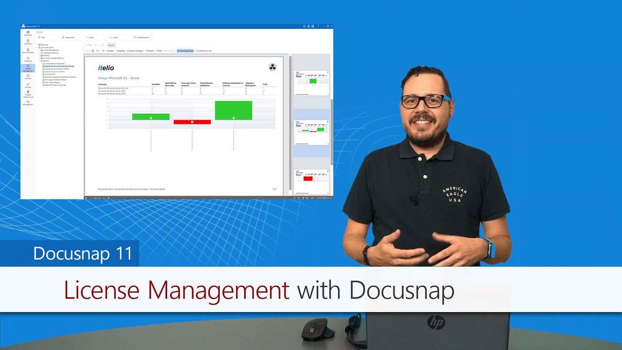 Docusnap 11 Video Tutorial: License Management