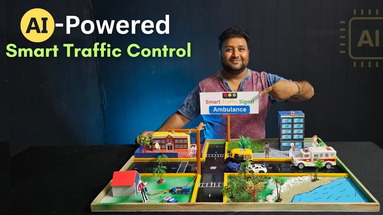 AI-Powered Smart Traffic Control System |  New ideas For Science Project