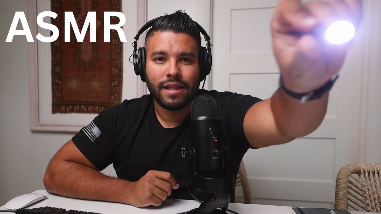 ASMR Cranial Nerve Exam To Help You Sleep