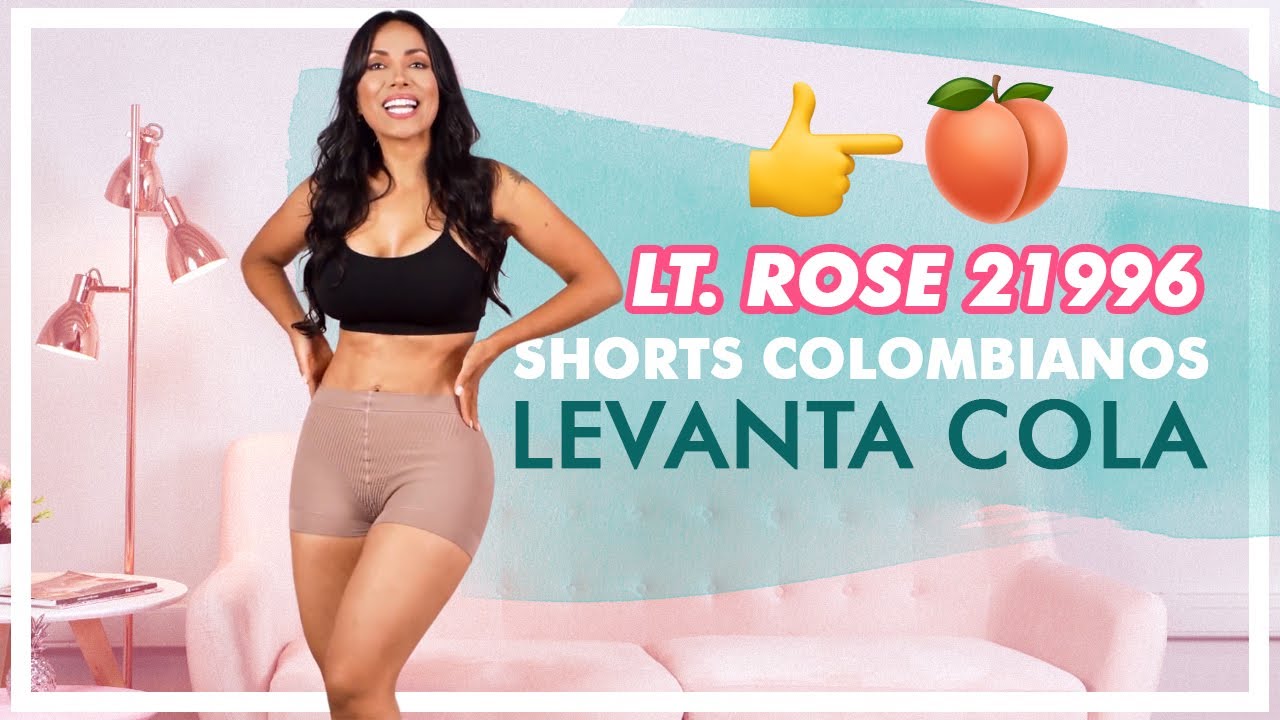 SHORT COLOMBIANOS Levanta Cola LT.ROSE 21996 👉🍑