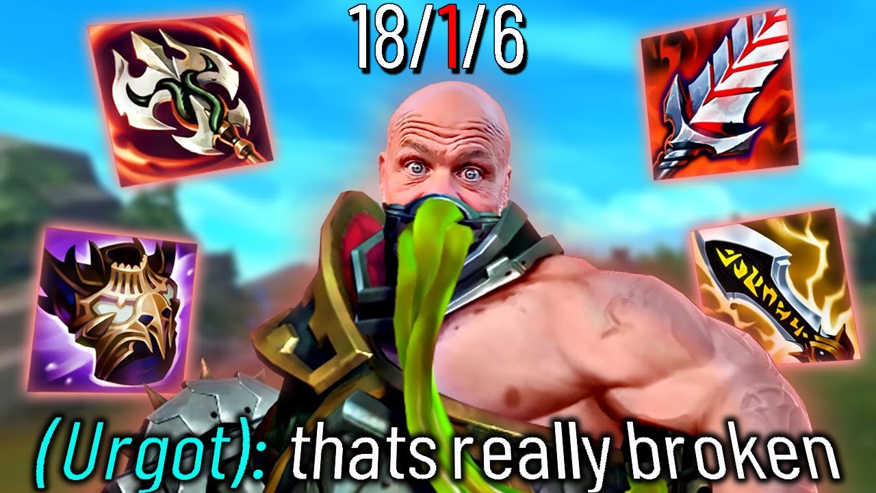 NEW URGOT IS BEYOND BROKEN..
