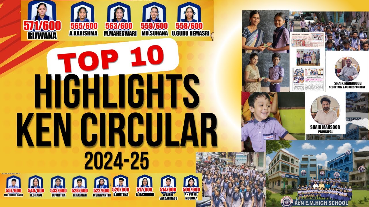 KEN E.M HIGH SCHOOL CIRCULAR 2025 TOP #10 HIGHLIGHTS OF THIS YEAR.