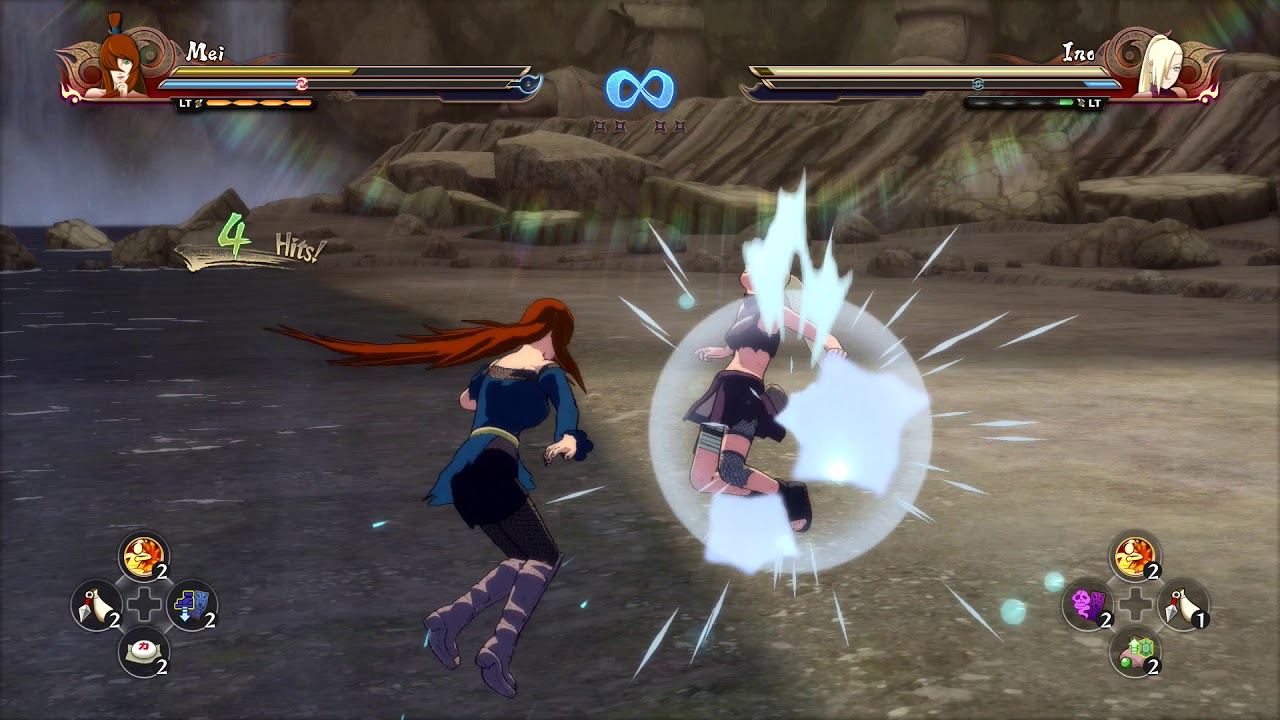 Naruto Shippuden: Ultimate Ninja Storm 4, Mei Terumi VS Ino Yamanaka!