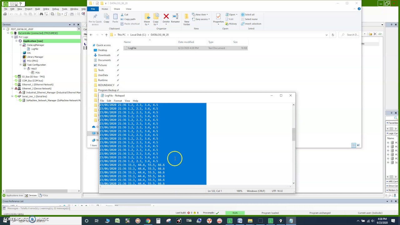 SoMachine DATA LOGGING (part 1) TM251