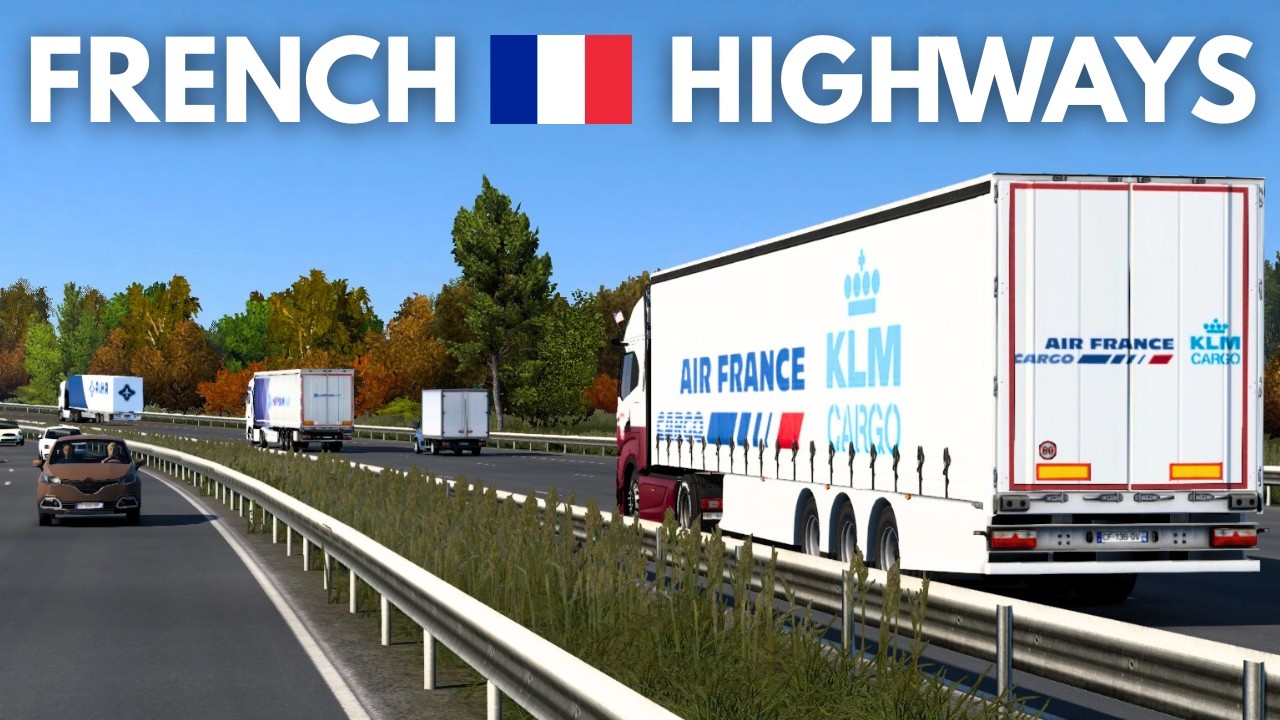 Ep.2 | 🤍Elite French Highways to Montpellier Airport | ✈️AIR FRANCE Cargo Delivered! | France DLC 🇫🇷