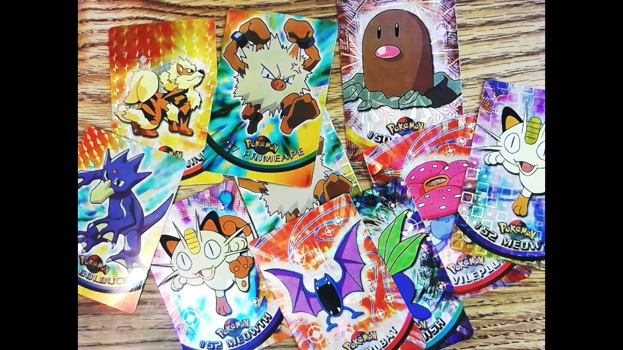 Topps Pokemon Cards Variations 2 & Vending Stickers