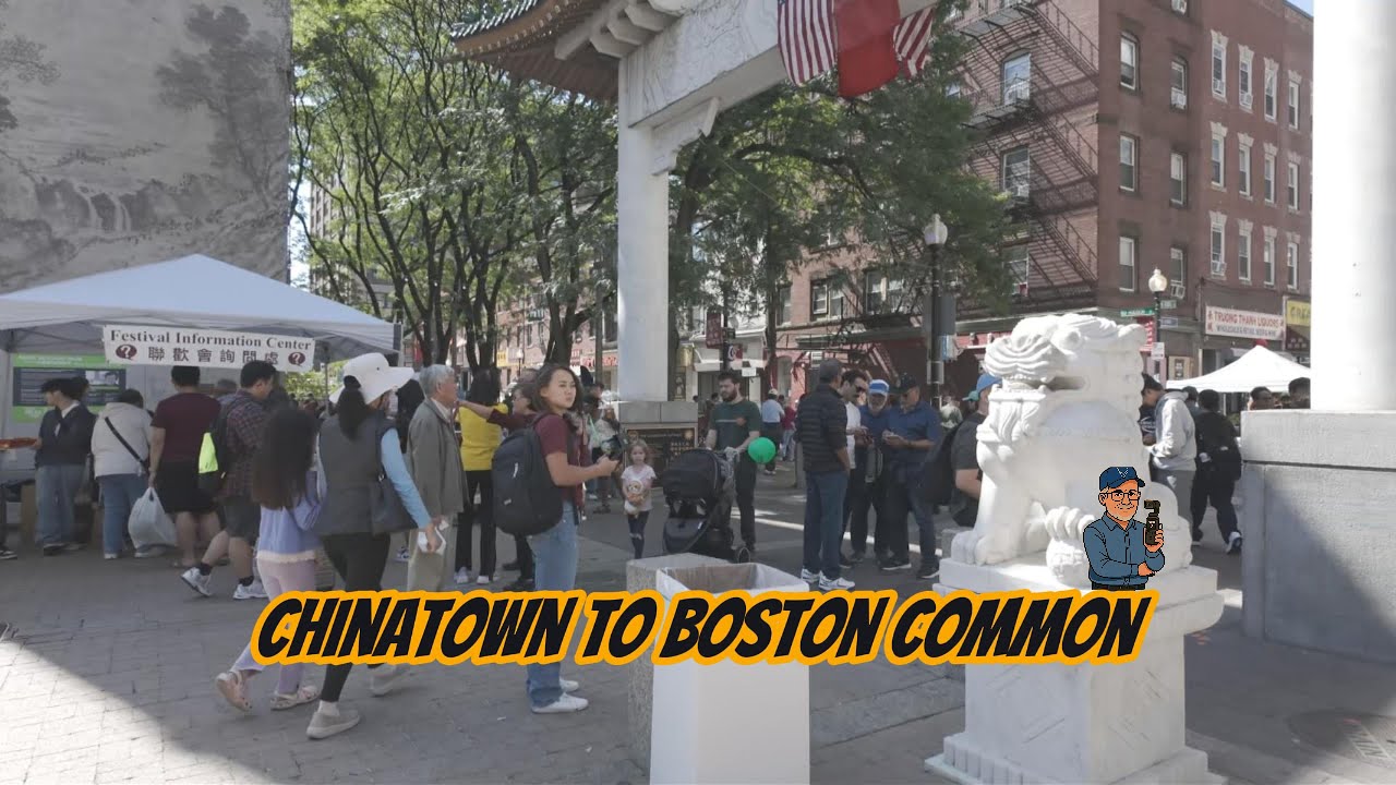 From Chinatown to Boston Common after the Lantern Festival
