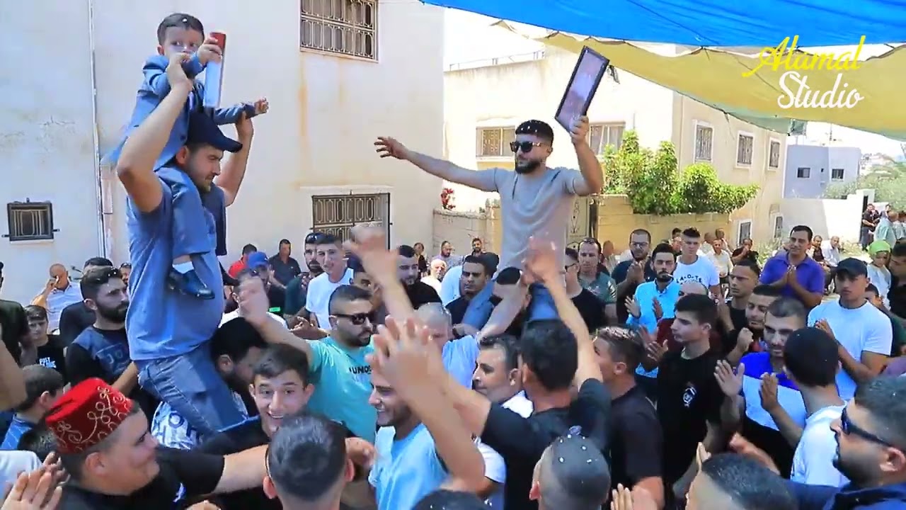 استقبال العريس ابراهيم عليان||الفنان جعفر شحادة||الامل