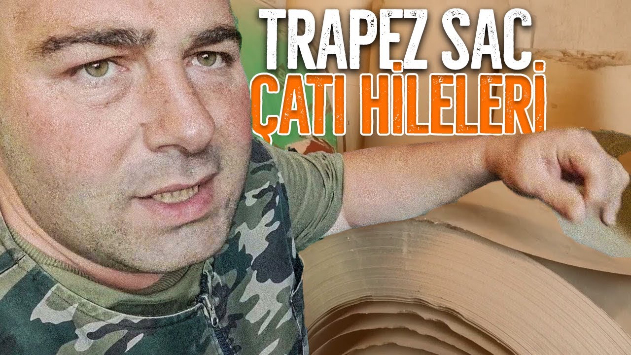 TRAPEZ SAC ÇATI HİLELERİ #prefabrik #prefabrikevfiyatları #sac #trapez #trapezsac #prefabrikevturu