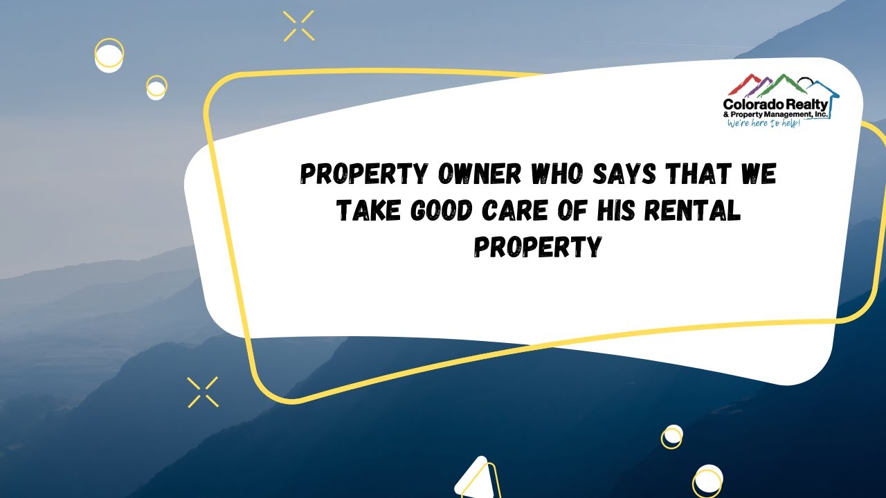 Colorado Realty and Property Management reviews