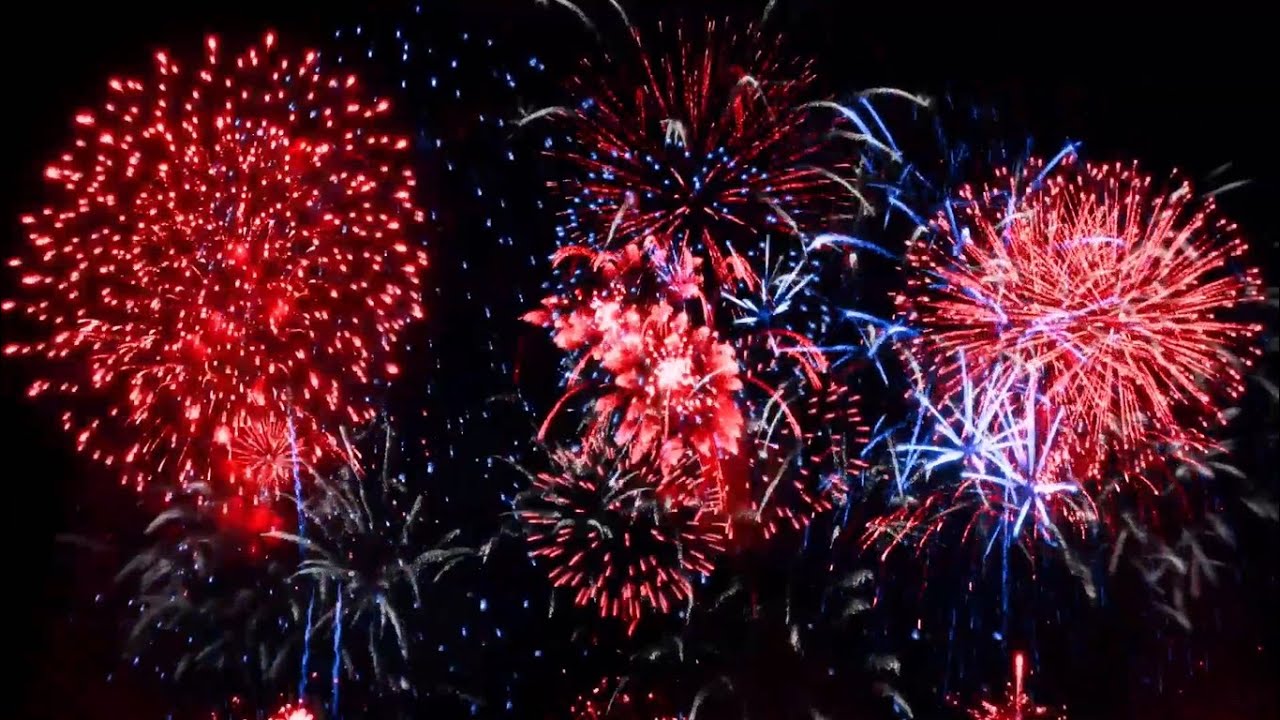 4K | 9 HOURS of FireWorks - Relaxing white noise/ASMR Video Sleep help,PTSD,Insomnia,Meditation,etc