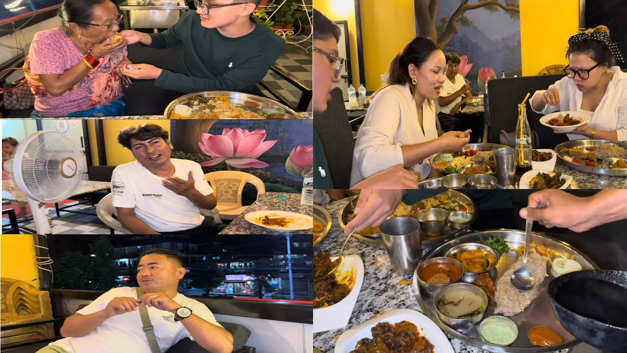 सपरिवारले  रमाईलो  गरियो। मिठो मिठो थकाली खानाको मजा लियौ। Pokhara सकुशल आईपुगेको अपडेट।