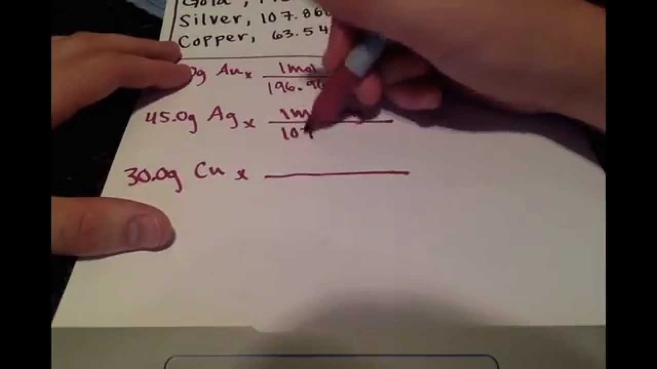 Mass Fraction and Mole Fraction