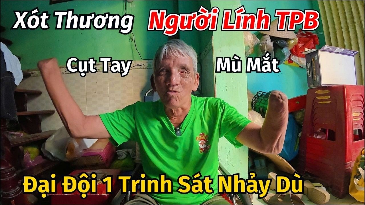 Người Lính Nhảy Dù Năm Xưa Mất Cả Hai Bàn Tay Và Mù Mắt Cuộc Gặp Khiến Ai Xem Video Cũng Nghẹn Lòng
