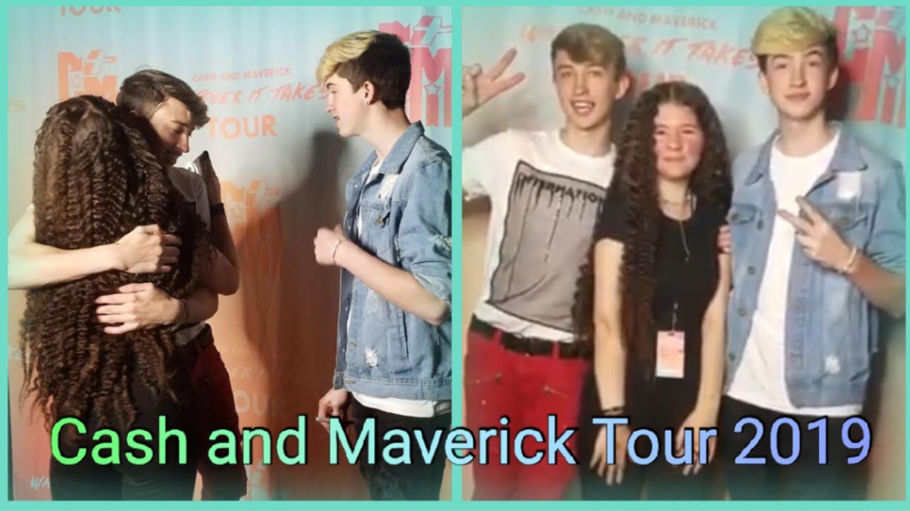 Cash and Maverick, Whatever It Takes Tour Pittsburgh 2019 (I MADE A TIKTOK WITH THEM!!)