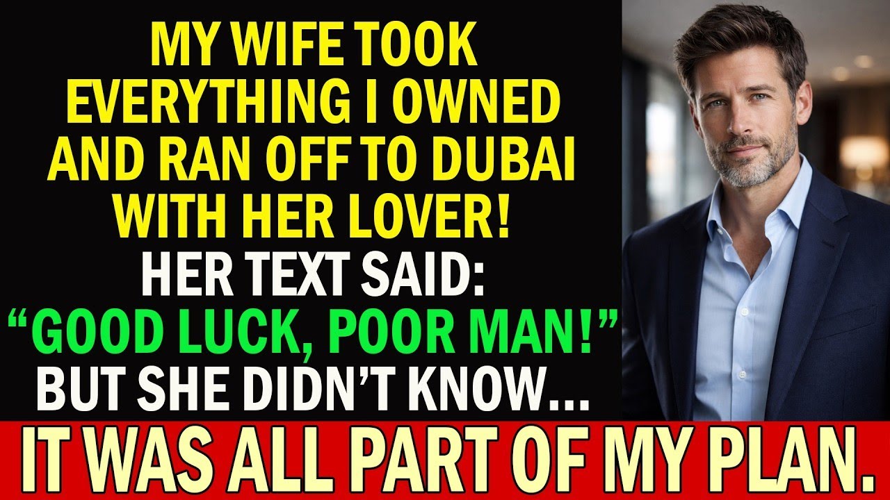 My Wife Drained My Bank Account And Ran To Dubai With Her Lover… But She Didn’t Know I Planned...
