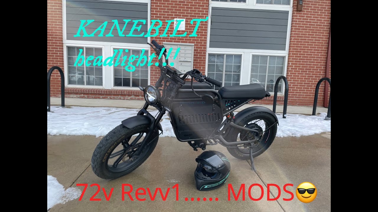 New KaneBilt headlight for 72v Revv1