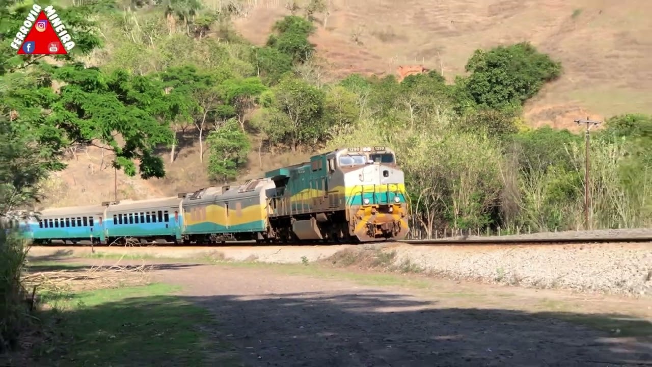 trem de passageiros vitória a minas em Aimorés/ Antônio Dias e Mário Carvalho (Timóteo)