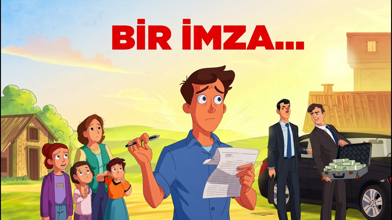 Bir İmza mı… Yoksa Bir Vicdan mı? | Kul Hakkı ile İmtihan Eden İbretlik Hikâye