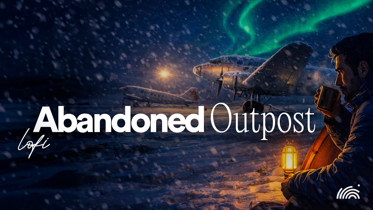 Winter Blizzard Lofi ❄️| Abandon Airfield Outpost Late Night Beats to Work, Focus & Relax